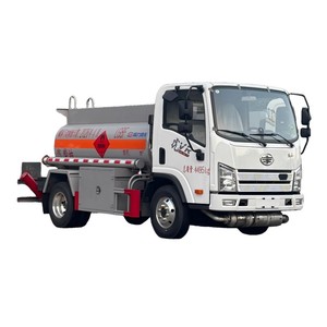 Mini-citerne à carburant FAW 4x2 3000L avec distributeur gradué pour ravitaillement et livraison mobile - Product Image 1