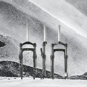 Fourche avant mécanique à ressort BEERIDE COMPONENTS 26 pouces pour pneus larges 4.0, 135 mm, pour vélos de croisière et vélos de route - Product Image 3