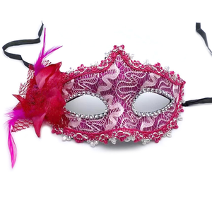 Masque vintage pour femmes pour les fêtes de Mardi Gras, Halloween, carnaval - Masque <span class=keywords><strong>vénitien</strong></span> pour bal masqué, bal de promo, accessoire de déguisement en PVC - Product Image 2