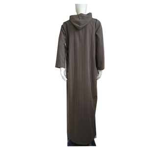 ثوب مغربي إسلامي بتصميم مطرز ثوب رجالي بأكمام طويلة - Product Image 4
