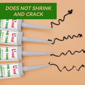 Polymère hybride industriel en aluminium résistant aux intempéries Guangdong SPU Silane modifié <span class=keywords><strong>MS</strong></span> Mastic adhésif polymère 310ml Mspolymer - Product Image 3