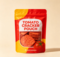 Sachets Doypack personnalisés refermables en plastique pour aliments pour bébés, gâteaux, salades - Sacs d'emballage alimentaire recyclables en PE