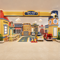 Équipement de jeu de rôle personnalisé pour enfants, pour café, école, hôpital, caserne de pompiers, centre de jeu d'imitation
