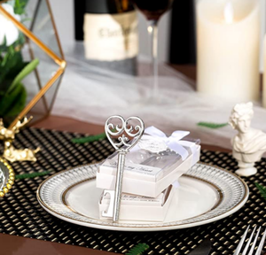 Abridor de botellas de vino de estilo llave a <span class=keywords><strong>mi</strong></span> corazón, regalos de retorno, regalos de boda <span class=keywords><strong>para</strong></span> invitados - Product Image 6