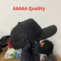 Gorra de Béisbol Bordada en 3D Personalizada de Alta Calidad, Unisex, Ajustada, de 6 Paneles, Deportiva, para Fiestas al Aire Libre, con Personajes, 100% Algodón, Cierre a Presión, para Adultos