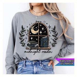 Pegatinas Personalizadas para Libros con Transferencia Térmica, Impresión DTF para Camisetas, Transferencias DTF para Tela, Diseños para Lectores - Product Image 1