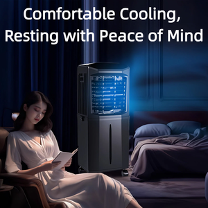 60L bể nước làm mát không khí bay hơi dễ dàng vận chuyển cửa hàng <span class=keywords><strong>AC</strong></span> chia loại tháp cho nhà sử dụng thương mại nhựa cho nhà để xe - Product Image 6