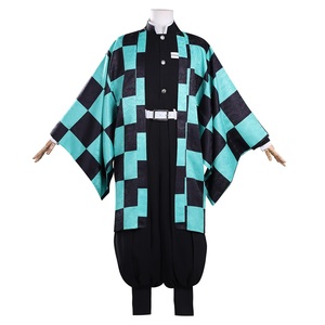 Conjunto de Ropa Interior Masculina de Alta Gama de Demon Slayer, Anime, para <span class=keywords><strong>Cosplay</strong></span> de Tanjirou Kamado y <span class=keywords><strong>Nezuko</strong></span>, Edición Completa - Product Image 5