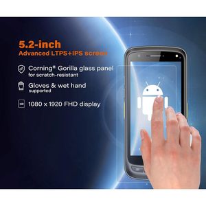 Archer Products Handheld Data <b>Terminal</b> Mobile Computer 1D 2D Barcode Scanner 3G 4G WiFi BT GPS Pistol Grip Design - Product Image 2