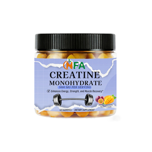 Direct From Factory <b>Creatine</b> Monohydrate Gummies with <b>Creatine</b> Monohydrate Supports Performance Builds Lean Muscle Mass Gummies - Product Image 1