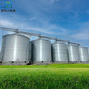 Silos de stockage à fond plat de grande capacité 2000 <span class=keywords><strong>tonnes</strong></span> pour céréales, maïs, arachides, haricots, graines – <span class=keywords><strong>Prix</strong></span> des silos de stockage de maïs - Product Image 5