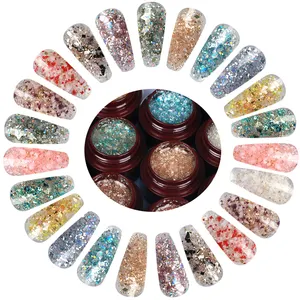 uv gel nails manufacturers CCO professional nail polish glitter