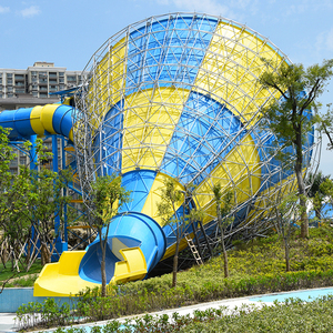 Professional Supply 15M High <strong>Swimming</strong> <strong>Pool</strong> Fiberglass Water <strong>Slide</strong> Traditional Water <strong>Slides</strong> - Product Image 1