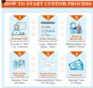 Scarpe di alta qualità di <span class=keywords><strong>moda</strong></span> Slow Walking Casual scarpe in pelle Sneakers per Custom - Product Image 6