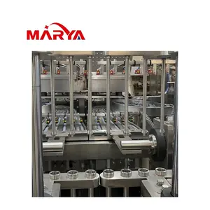 Shanghai Marya China Lieferant CIP/SIP-System Kunststoff-Vorgefüllte Spritze Flüssigkeitsabfüllmaschine mit Isolierung