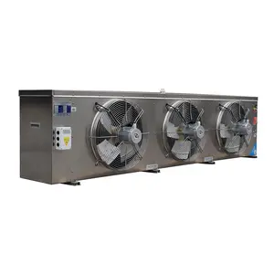 Refrigerador de ar evaporativo automático para sala fria, fluxo de ar de trabalho de alta qualidade e baixa temperatura
