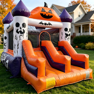 Structure gonflable d'Halloween à thème Crâne Fantôme, attrayante, de style gothique, pour fêtes de jardin d'automne - Product Image 6
