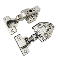 Charnières de porte 3D hydrauliques à fermeture douce et dissimulée pour meubles modernes, base réglable, cuisine, maison, bureau, appartement