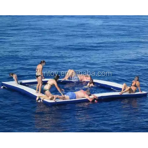 <span class=keywords><strong>Filet</strong></span> de <span class=keywords><strong>piscine</strong></span> flottant gonflable en PVC Drop Stitch pour accessoire de yacht marin, certifié EN14960, garantie 2 ans, personnalisable - Product Image 5