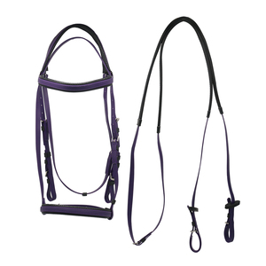 Al por mayor: Cabestro de PVC duradero para <span class=keywords><strong>caballo</strong></span> de estilo western con sangle de nariz simple, modelo impermeable para equitación y carreras. - Product Image 5