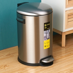 <span class=keywords><strong>5L</strong></span> Vòng Bước Thùng Rác Có Thể Chải Nickel Thép Không Gỉ Xoắn Ốc Đạp <span class=keywords><strong>Bin</strong></span> Thùng Rác Có Thể Chất Thải <span class=keywords><strong>Bin</strong></span> Bụi <span class=keywords><strong>Bin</strong></span> - Product Image 2