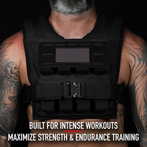 Chaleco Táctico Ajustable con Peso, de Nylon Cordura 500D, para Exteriores, Venta Directa de Fábrica, Portaplacas - Product Image 4