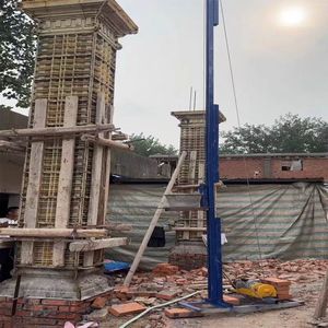 Mesin <span class=keywords><strong>lift</strong></span> beton katrol, bahan vertikal pengangkat beban sendiri untuk konstruksi portabel 4-10m - Product Image 6