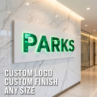 Lettres en relief 3D pour les entreprises, signalétique personnalisée avec logo LED pour les cinémas