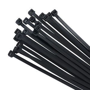 Brida de nailon para cables, 66 bridas de nailon PA66 de Color negro, 3,6mm x 300mm, bridas de cremallera de plástico resistente - Product Image 3