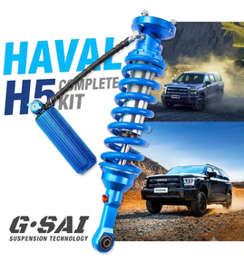 Amortisseur à gaz robuste à réservoir externe, réglable manuellement à 2 voies, compatible avec le kit de rehausse tout-terrain Great Wall Haval H3 <span class=keywords><strong>H5</strong></span> - Product Image 2