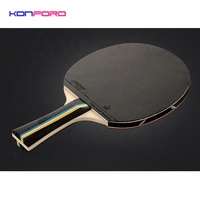 Raquettes de ping-pong Konford OEM 5 4 3 2 1 étoiles, impression de logo ODM, vente en gros, raquettes de tennis de table à une, deux ou trois étoiles pour le sport de ping-pong