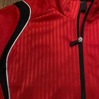 Chaqueta Deportiva Retro Personalizada para Hombre, Chaqueta Cortavientos con Rayas en Relieve OEM, Chaqueta Deportiva Vintage Y2K con Bloques de Color, Venta al Por Mayor