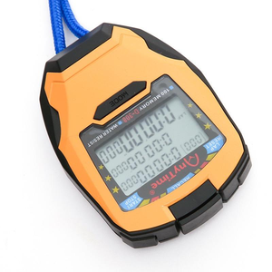 Chronomètre numérique professionnel à mémoire de 100 tours, étanche, avec date, semaine, alarme, minuterie sportive, compte à rebours pour la boxe, le <span class=keywords><strong>coach</strong></span> de gym - Product Image 3