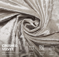 Élégante nappe ronde blanche crème de 70 pouces en velours écrasé durable avec une belle dentelle pour un usage domestique