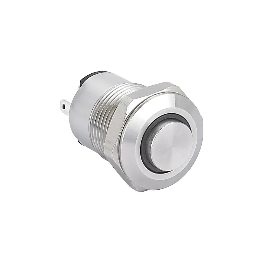 ONPOW 12mm micro lighting stainless steel push button ONPOW6312H-10E/J/S