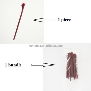 Extensions de dreadlocks KAMA Rastafarian Snoop Dogg pour débutants, cheveux brésiliens Remy, trame simple - Product Image 5