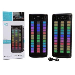 Système de cinéma maison rechargeable pour l'extérieur, portabilité, caissons de basses sans fil, <span class=keywords><strong>radio</strong></span> FM avec micro, haut-parleur - Product Image 2
