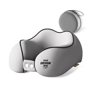 Customizable Soft <b>Memory</b> Foam U-Shaped Travel <b>Pillow</b> Portable Ergonomic Neck Wrap Slow Rebound Business Promotions - Product Image 1
