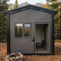 Casa Prefabricada para Campamento al Aire Libre, Casa Contenedor Desmontable, Lista para Usar