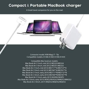 Chargeur magnétique pour MacBook Air 45W 60W 85W pour adaptateur secteur <span class=keywords><strong>Mag2</strong></span> en forme de T, connecteur de charge rapide pour ordinateur portable pour MacBook Pro - Product Image 6