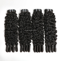 Paquetes de Cabello Humano Vietnamita 100% Virgen Sin Procesar, Súper Doble Trama, Ondulado Natural, Sin Caída, Todos los Colores, Venta al por Mayor