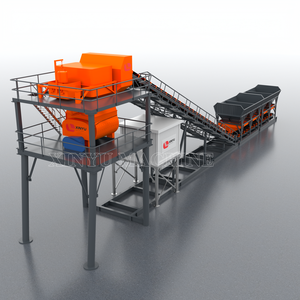 Planta Mezcladora de Concreto HZS60 90 100 de Alta Calidad 2025, Planta Dosificadora de Concreto, Línea de Producción de Plantas de Concreto - Product Image 1