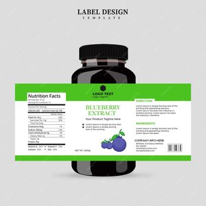 Smudge bằng chứng tùy chỉnh chất kết dính bổ sung chai Nhãn dán nhãn nhà sản xuất hàng đầu cho bổ sung chai nhãn - Product Image 5