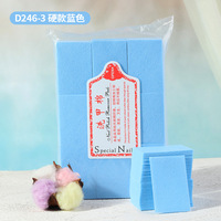 Tamax NA028B Coton démaquillant sans peluches pour le nail art, pour le retrait du vernis à ongles et la manucure, 6 styles, usage commercial et domestique