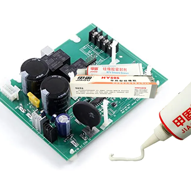 Sellador de silicona de un componente PCB RTV Neutral, autonivelante, para sellado y encapsulación de componentes electrónicos