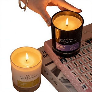 Günstige Handgemachte Duftkerzen aus Sojawachs Luxuriöse Glaskerzen & Raumduft Valentinstag-Geschenk - Product Image 4