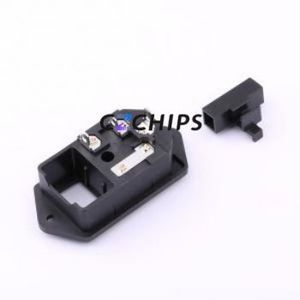 RT-C14B-G00-13-R AC Power Connector Through hole Component (THT) Connector IEC 320-C14 1 3 Panel Mount - Product Image 2