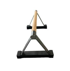 Livraison rapide Parallettes en bois push up <span class=keywords><strong>bar</strong></span> pour parallettes de gymnastique de fitness par gravité - Product Image 6