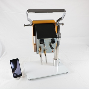 Machine de revêtement électrostatique de poudre <span class=keywords><strong>d</strong></span>'essai de laboratoire de petite PK-02 de vente chaude avec la poudre en métal de trémie 5L enduisant la nouvelle machine de jet - Product Image 4