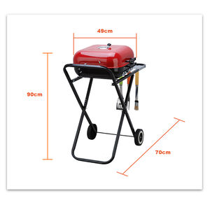 <span class=keywords><strong>Barbecue</strong></span> à charbon de bois moderne réglable en acier T Kitchen/Garden, fabricant <span class=keywords><strong>XXL</strong></span> 23 pouces, <span class=keywords><strong>barbecue</strong></span> d'extérieur pour la maison - Product Image 5